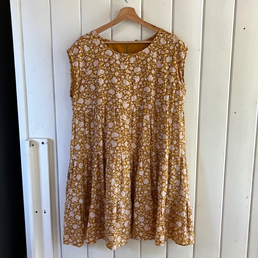 Cotton floral dress